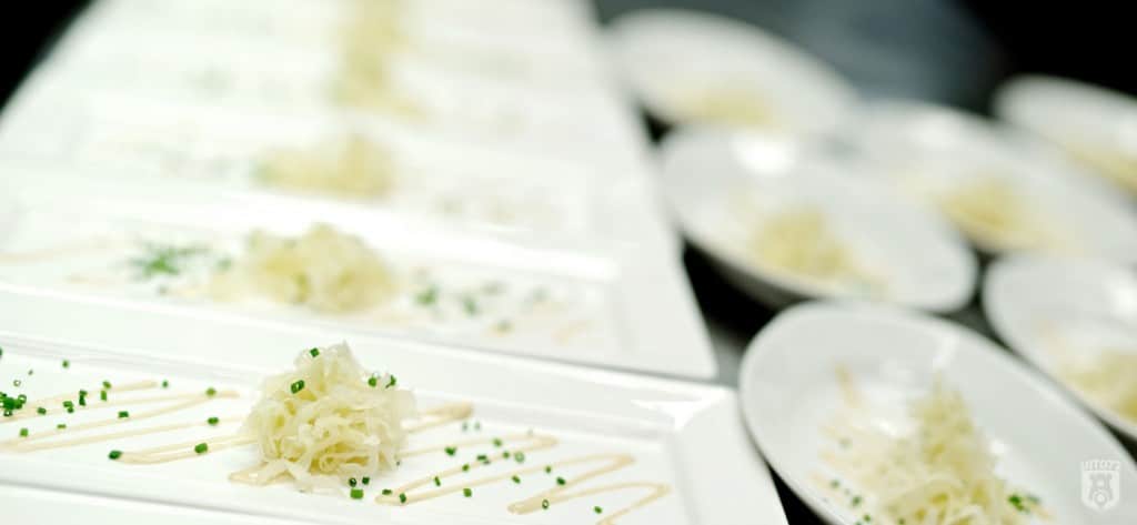 Zuurkool voor onder de loempia met konijn (Granada Alkmaar)