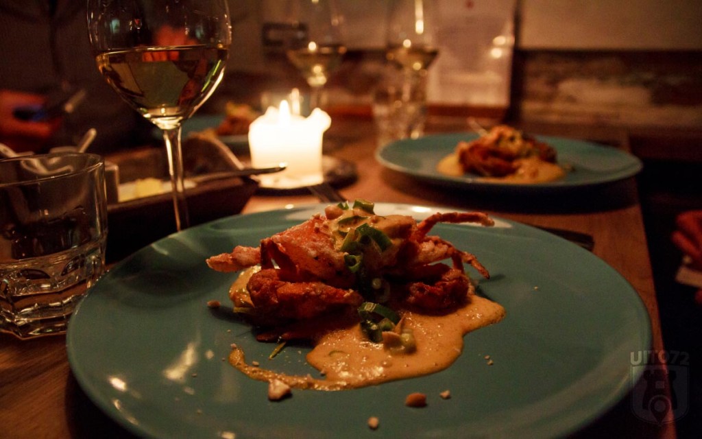 Bourbon Room - soft-shell crab