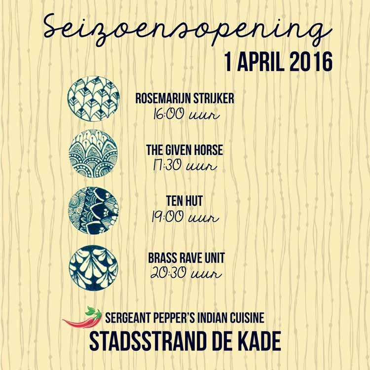 Stadsstrand de Kade - seizoensopening 2016