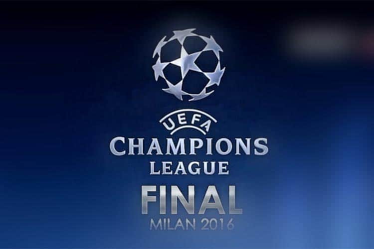 Champions League finale op het witte doek