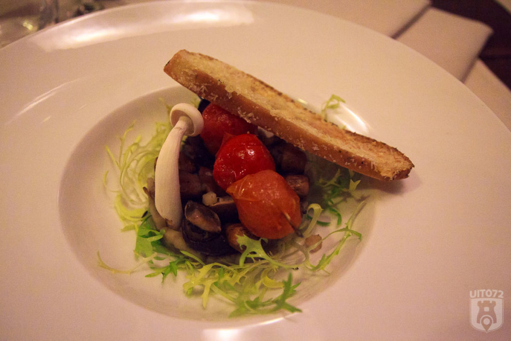 Gemarineerde paddenstoeltjes @ Le Bon (Alkmaar)