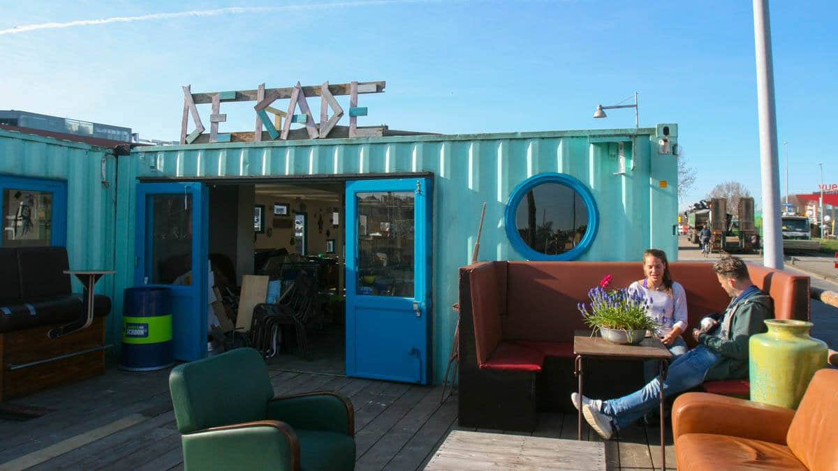 Stadsstrand de Kade: Steef interviewt Fanna