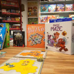 Tafel vol spelletje op uit te proberen