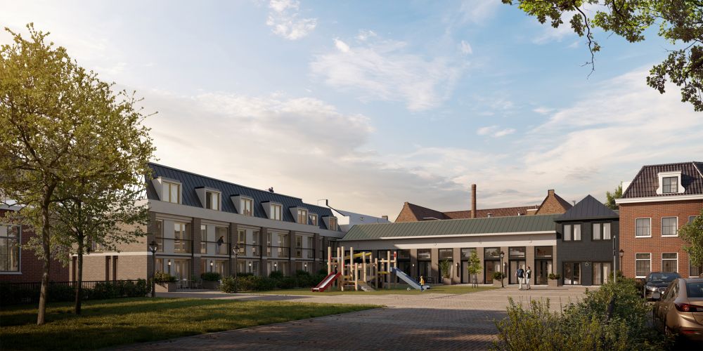 Woningen op plek Harmonie (impressie)