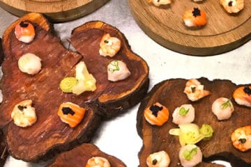 Temari sushi planken