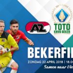 Bekerfinale AZ - Feyenoord op groot scherm