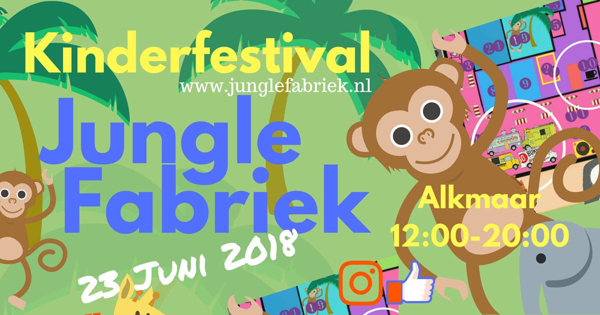 JungleFabriek: een nieuw kinderfestival in Alkmaar (win gezinsticket)