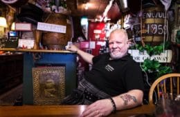 Schots Restaurant Hielander, bekend van whisky en Wully