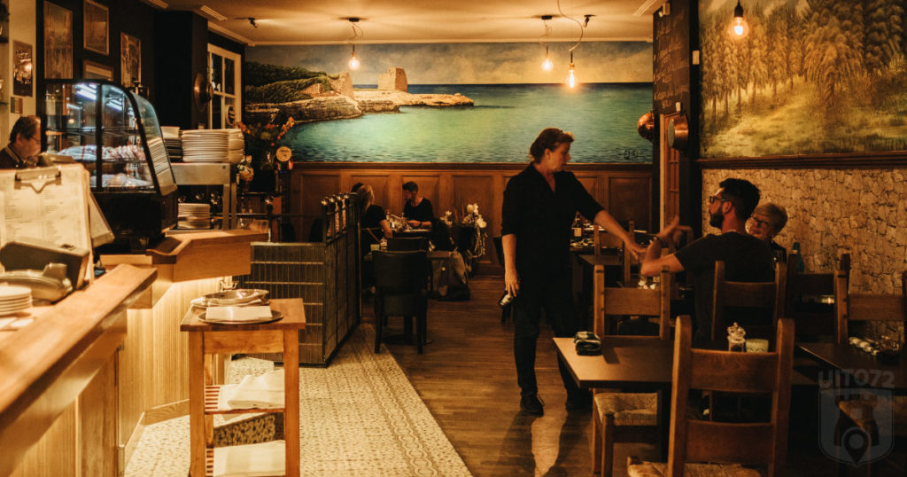 Osteria Italica: interieur