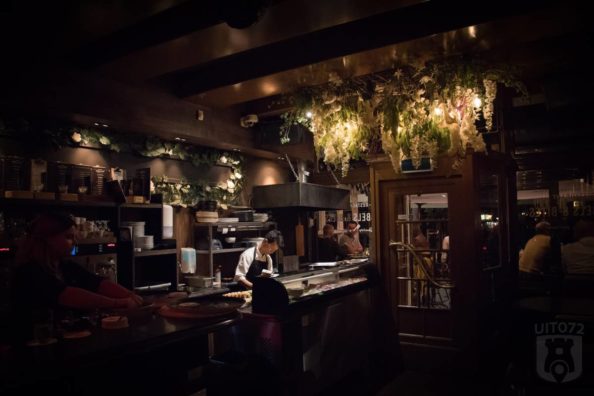 Een sushi keukentje middenin Bubbels & Bites