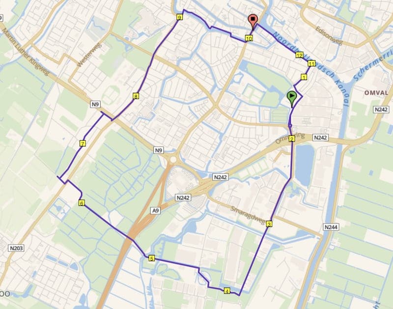 Boekelermeer hardlooproute