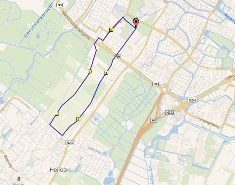 Heiloerbos hardlooproute