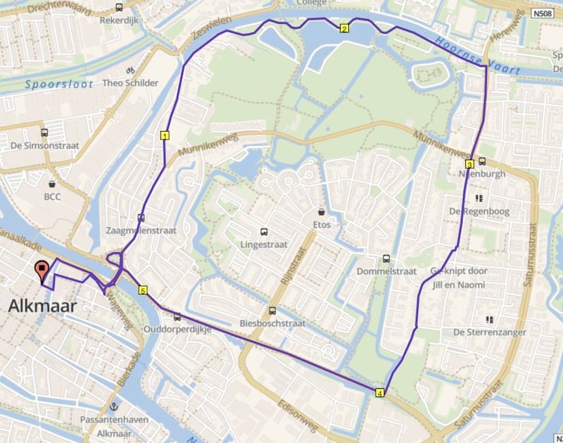 Molenroute hardlopen