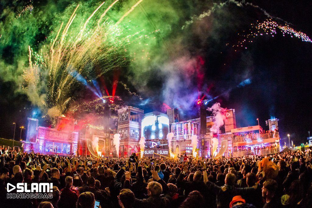 SLAM! Koningsdag Alkmaar: vuurwerk