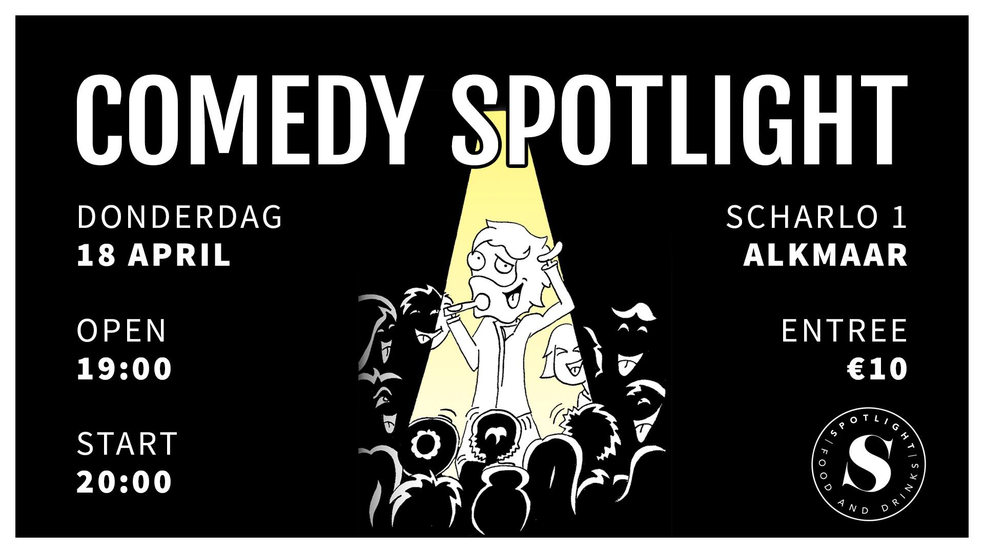 Comedy Spotlight: 18 april 2019