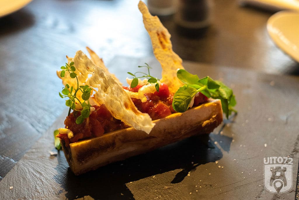 steak tartare op beenmerg