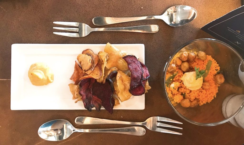 Dinner Train: entree