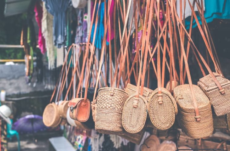 shopping tassen markt