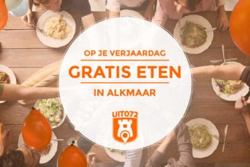 Op je verjaardag gratis eten in Alkmaar