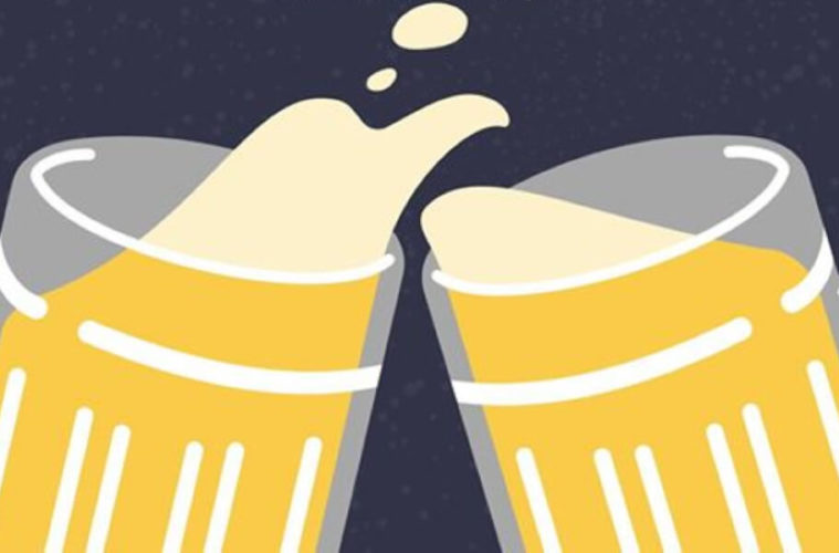 Après ski bij Kleine Brouwerij