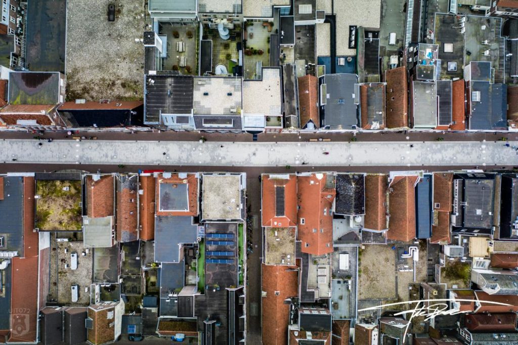 Langestraat van boven