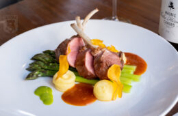 Lamsracks van Texels lam met groene asperges