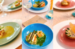 Collage van gerechten bij Neder