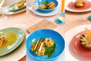 Collage van gerechten bij Neder