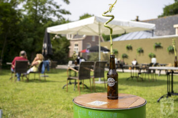 nieuw terras Groene Strand in Alkmaar