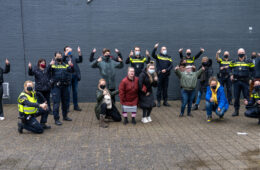 Brownies & downieS steekt politie hart onder de riem