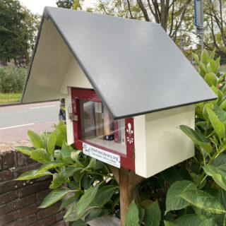 Free library aan de Nicolaas Beetskade (Alkmaar)