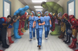 Superhelden en zorghelden