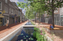 De Laat Alkmaar - model met water