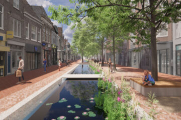 De Laat Alkmaar - model met water