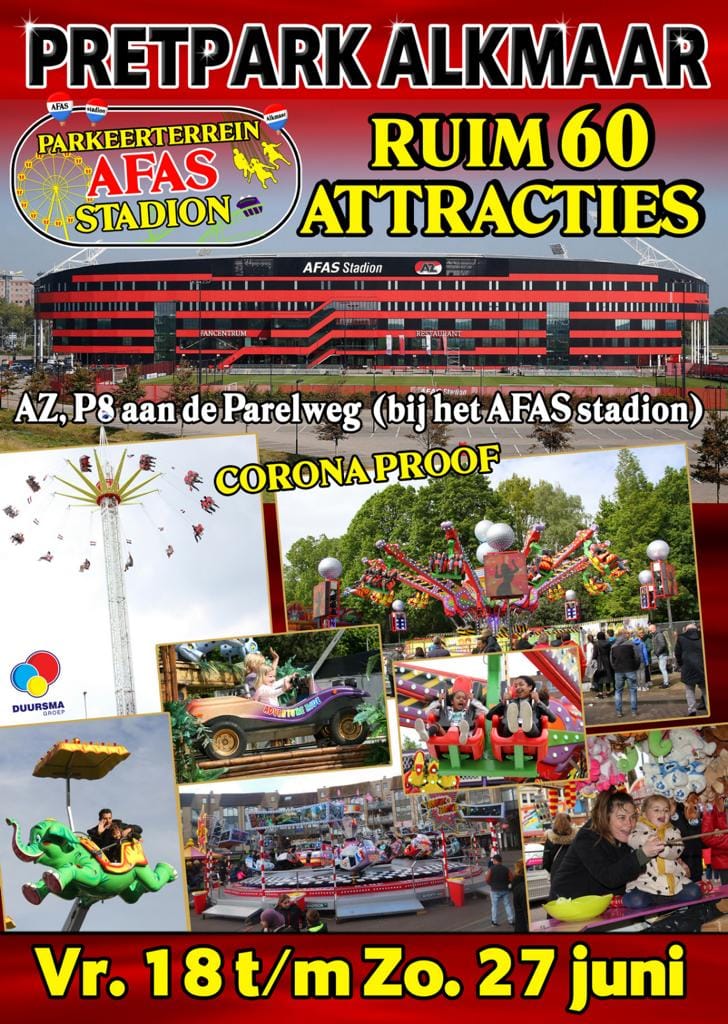 Pretpark Alkmaar: poster