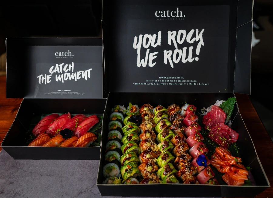 Sushi boxen van Catch