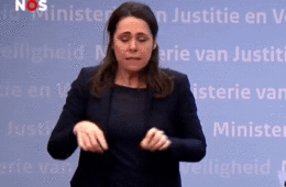 Irma Sluis: niet hamsteren