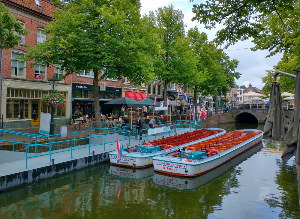 Rondvaart in Alkmaarse grachten