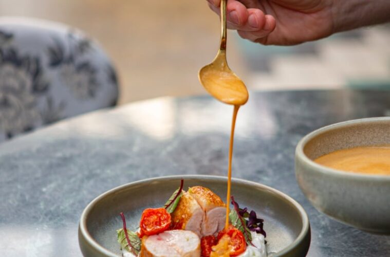 kip tandoori tomatenchutney