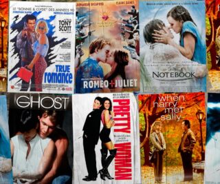 Valentijn films posters (kreukelig)