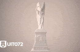 Victorientje beeldje draait