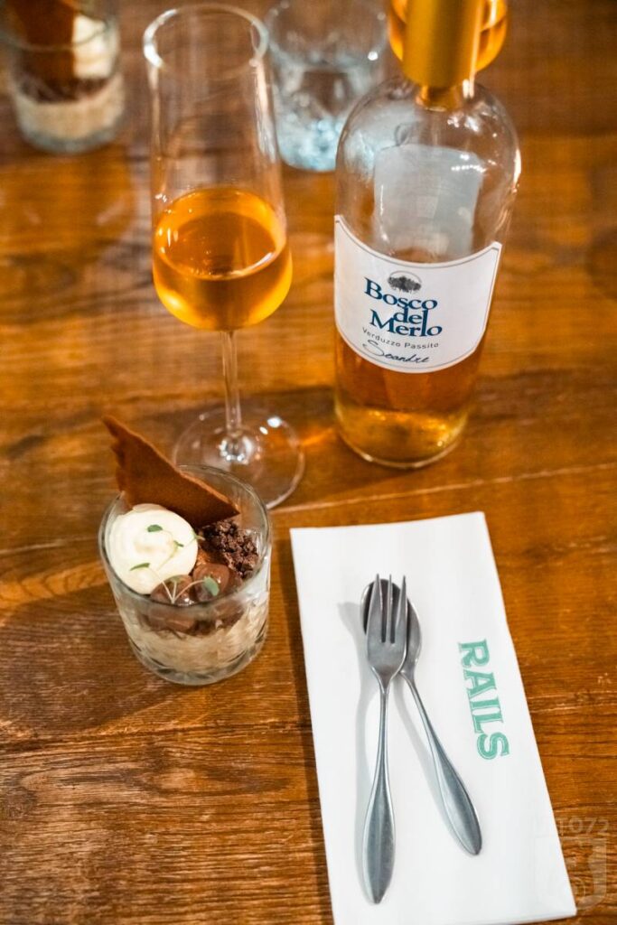 Tiramisu van advocaat - Wining & Dining (RAILS)