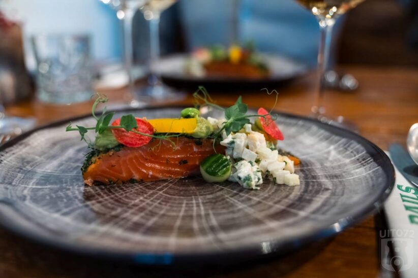 Gerookte Zalm | dille | aspergesalade - Wining & Dining (RAILS)